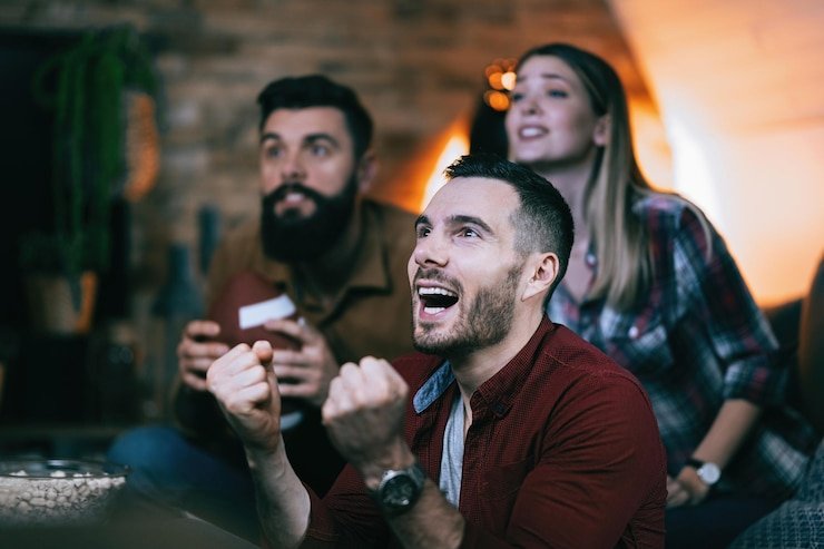 Antarmuka taruhan dengan chip dan batas Antarmuka penempatan taruhan Speed Blackjack